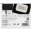 EMOS ZS2213 LED-Strahler SIMPO 10 W, schwarz, neutralweiß