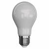 EMOS Z74276 LED žiarovka Filament mliečna A60 7,6W E27 teplá biela