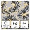 EMOS D4BW08 LED Christmas chain - hedgehog, 7,2 m, indoor and outdoor, warm white, programs
