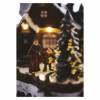 EMOS DCLW15 LED vianočná dedinka, 15 cm, 3x AA, vnútorná, teplá biela