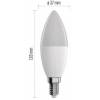EMOS Lighting ZQZ322R Smart LED Glühbirne GoSmart Kerze / E14 / 4,8 W (40 W) / 470lm / RGB / dimmbar /Zigbee