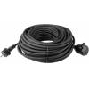 EMOS P01805 Vonkajší predlžovací kábel 5 m / 1 zásuvka / čierna / guma-neoprén / 250 V / 1,5 mm2