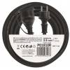EMOS P01810R Vonkajší predlžovací kábel 10 m / 1 zásuvka / čierna / guma-neoprén / 250 V / 2,5 mm2