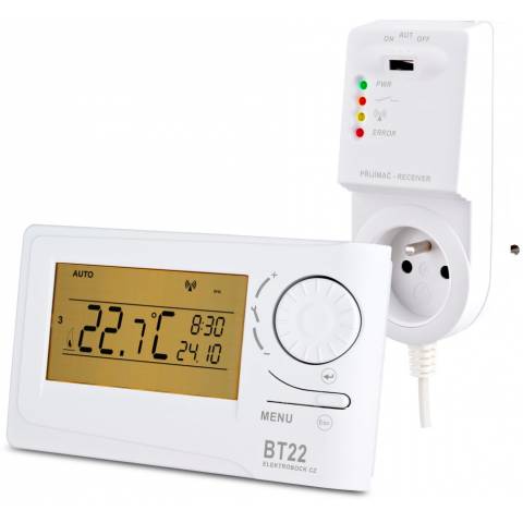Elektrobock Bezdrôtový digitálny termostat BT22