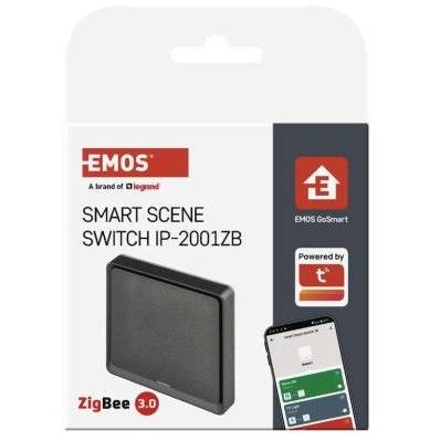 EMOS H5014 GoSmart Portable Scene Controller IP-2001ZB, ZigBee 3.0, 1-Taster