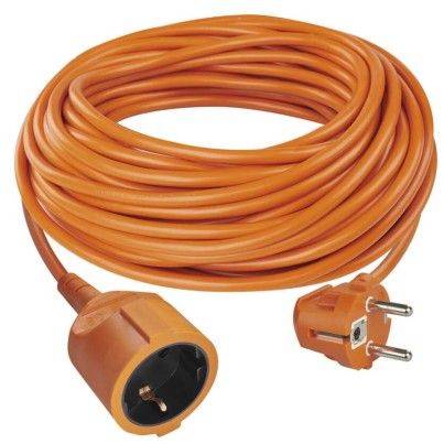 EMOS P01230R Prodlužovací kabel 30 m / 1 zásuvka / oranžový / PVC / 250 V / 1,5 mm2