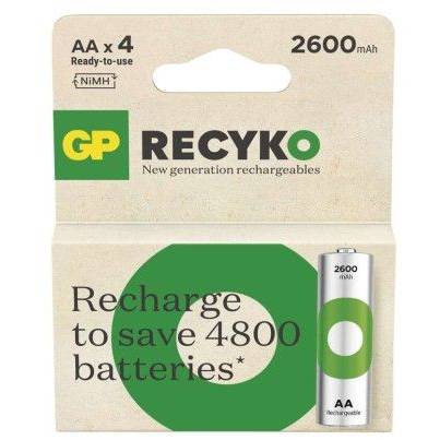 GP B25274 Nabíjacia batéria GP ReCyko 2600 AA (HR6)