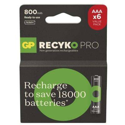 GP B2618V Wiederaufladbare Batterie GP ReCyko Pro Professional AAA (HR03)
