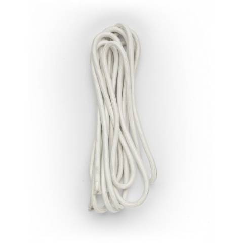 Červené prevedenie R10252 FIT biely textilný kábel 3x0,75