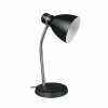 Kancelářská stolní lampa Zara na 40W žárovku E14 barva Černá