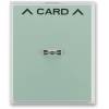 ABB 3559E-A00700 22 Kryt spínače kartového, agáve/led. bílá