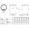 Zásobníkový ohřívač vody tlakový nástěnný 120l 2kW AEG EWH 120 Trend