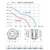 Ventilátor CATA DUCT IN-LINE 100/270 potrubní pro průměr 100mm