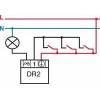 Elektrobock DR2-ID bílý Inteligentní reguátor osvětlení