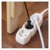 EMOS P0322 Prodlužovací kabel 2 m / 3 zásuvky / bílý / PVC / 1 mm2