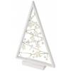 EMOS DCWW27 LED dekorace – svítící stromeček s ozdobami, 40 cm, 2x AA, vnitřní, teplá bílá, časovač