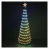 EMOS D5AA02 LED vánoční stromek se světelným řetězem a hvězdou, 1,5 m, vnitřní, ovladač, časovač, RGB