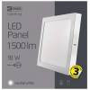 EMOS Lighting ZM6142 LED panel 224×224, přisazený bílý, 18W neutrální bílá