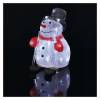 EMOS Lighting DCFC03 LED vianočný snehuliak, 28 cm, vnútorný a vonkajší, studená biela, časovač