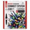 EMOS Lighting D1AM03 Standard LED spojovací vánoční řetěz, 10 m, venkovní i vnitřní, multicolor, časovač
