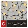 EMOS Lighting D1AW02 Standard LED spojovací vánoční řetěz, 5 m, venkovní i vnitřní, teplá bílá, časovač