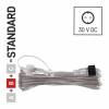 EMOS Lighting D1ZB02 Prodlužovací kabel pro spojovací řetězy Standard transparentní, 10 m, venkovní i vnitřní
