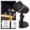 EMOS Lighting DCPC04 LED dekoratívny projektor - snehové vločky, vnútorné a vonkajšie, studená biela