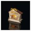 EMOS Lighting DCWW03 LED drevený vianočný betlehem, 16,5 cm, 2x AAA, vnútorný, teplá biela, časovač