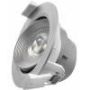 EMOS Lighting ZD3630 LED bodové svítidlo stříbrné, 7W teplá bílá