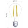 EMOS Lighting ZF5121 LED žárovka Filament A60 3,4W E27 neutrální bílá