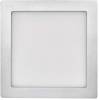 EMOS Lighting ZM6242 LED panel 224×224, přisazený stříbrný, 18W neutrální bílá