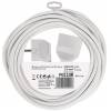 EMOS P0110R Prodlužovací kabel – spojka, 10m, bílý
