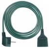EMOS P0112Z Predlžovací kábel 2 m / 1 zásuvka / zelená / PVC / 1 mm2