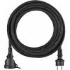 EMOS P01710R Neoprenový prodlužovací kabel spojka 10m 3x 2,5mm, černý
