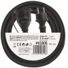 EMOS P01805 Venkovní prodlužovací kabel 5 m / 1 zásuvka / černý / guma-neopren / 250 V / 1,5 mm2
