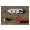 EMOS P0525R Extension cable 5 m / 5 sockets / white / PVC / 1.5 mm2