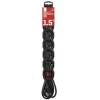 EMOS PC1621R Prodlužovací kabel 1,5 m / 6 zásuvek / s vypínačem / černý / PVC / 1,5 mm2