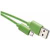 EMOS SM7006G USB kabel 2.0 A/M - micro B/M 1m zelený