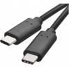EMOS SM7028BL Nabíjecí a datový kabel 2.0 USB-C / USB-C, 1 m, černý