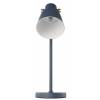 EMOS Z7621BL Stolná lampa JULIAN pre žiarovku E27, modrá