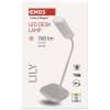 EMOS Z7629W LED stolní lampa LILY, bílá