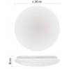 EMOS ZM1121 LED luminaire FIONI, round white 18W neutral white, IP44