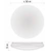EMOS ZM3408 LED luminaire TIVI, circular white 12,5W, IP44, CCT