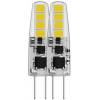 EMOS ZQ8620.2 LED žárovka Classic JC / G4 / 1,9 W (21 W) / 200 lm / teplá bílá