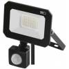 EMOS ZS2323 LED spotlight SIMPO with motion sensor, 20 W, black, neutral white