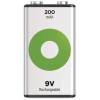 GP B2552 Rechargeable Battery GP ReCyko 200 (9V)