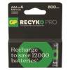GP B26184 Rechargeable Battery GP ReCyko Pro Professional AAA (HR03)