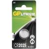 GP Batteries B1525 Lithiová knoflíková baterie GP CR2025, blistr