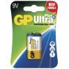 GP Batteries B1751 GP Ultra Plus Alkaline Battery 6LF22 (9V), blister