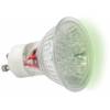 Zelená LED žárovka GU10 1.3W